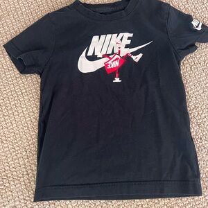 Nike Black and White Short Sleeve Tee